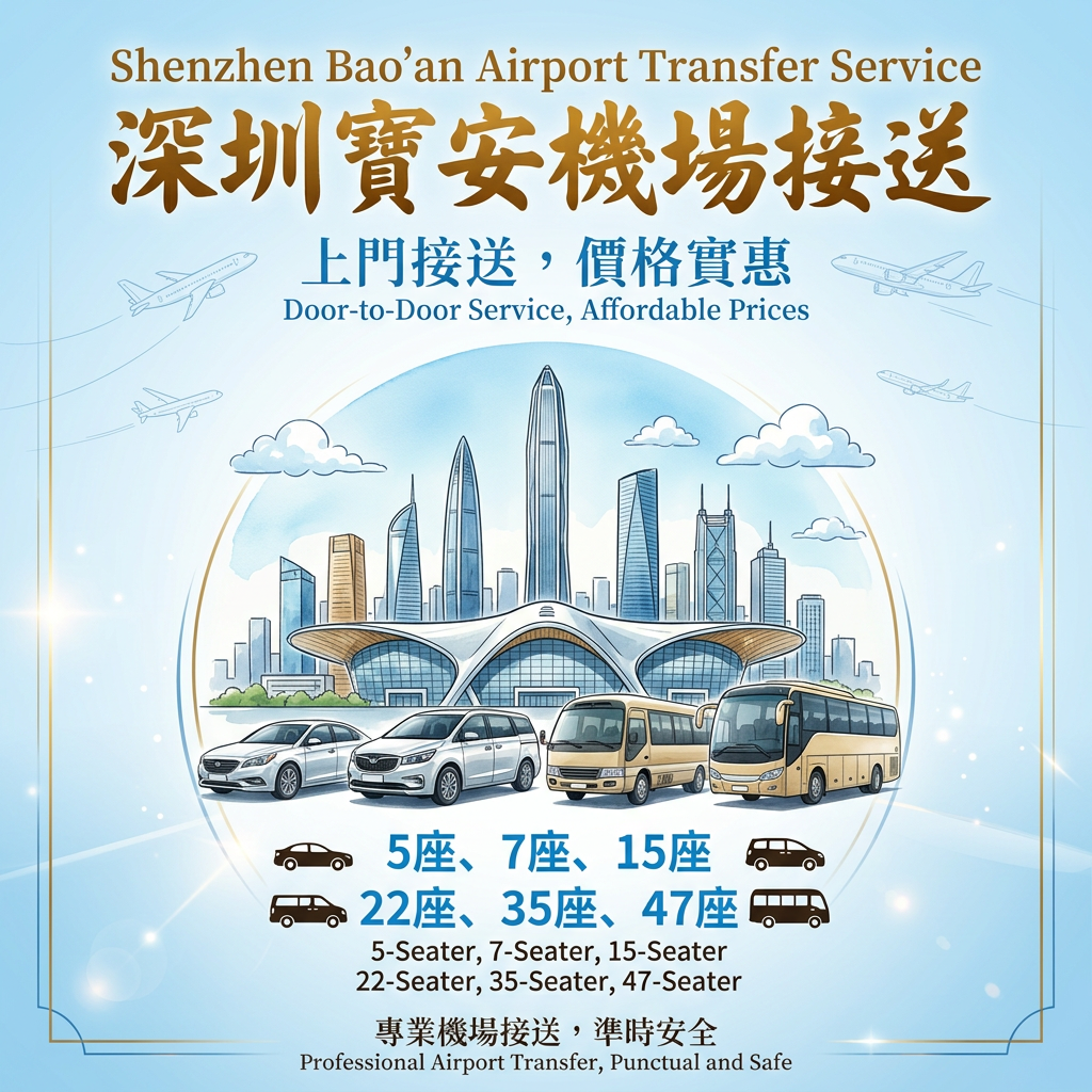 Shenzhen Bao'an Airport Transfer Service (Shenzhen Airport Private Transfer)