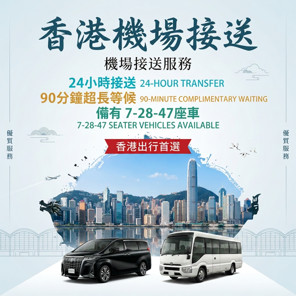 Hong Kong Airport ⇄ Hong Kong City Private Transfer Service