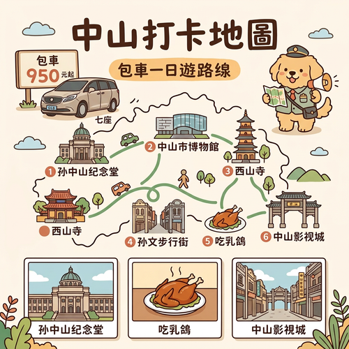 中山一日游包車10小时